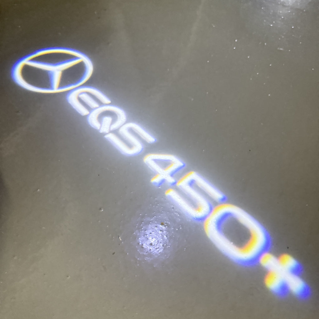 MERCEDES BENZ EQS 450  LOGO PROJECTOR LIGHTS  (quantity 1 = 1 sets/2 door lights)Nr.03f07