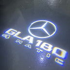MERCEDES BENZ GLA 180 LOGO PROJECTOR LIGHTS  (quantity 1 = 1 sets/2 door lights)Nr.03f013