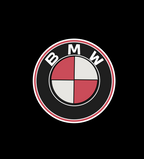 BMW M3 LOGO PROJECTOR LIGHTS Nr.24 (الكمية 1 = 1 مجموعة / 2 أضواء باب)