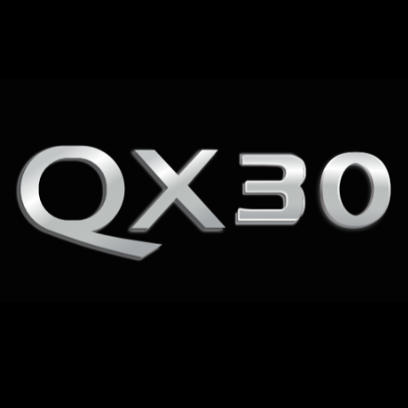 INFINITI QX30 LOGO PROJECROTR LIGHTS Nr.62 (quantity 1 = 1 sets/2 door lights)