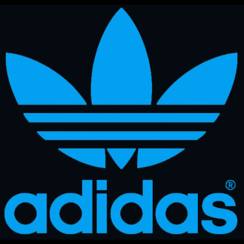 ADIDAS Logo door lights Nr.228 (quantity 1 = 1 sets/2 door lights) Collaboration Series LOGO