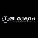 MERCEDES BENZ GLA 180d LOGO PROJECTOR LIGHTS  (quantity 1 = 1 sets/2 door lights)Nr.03f015