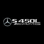 MERCEDES BENZ S 450L LOGO PROJECTOR LIGHTS  (quantity 1 = 1 sets/2 door lights)Nr.03f036
