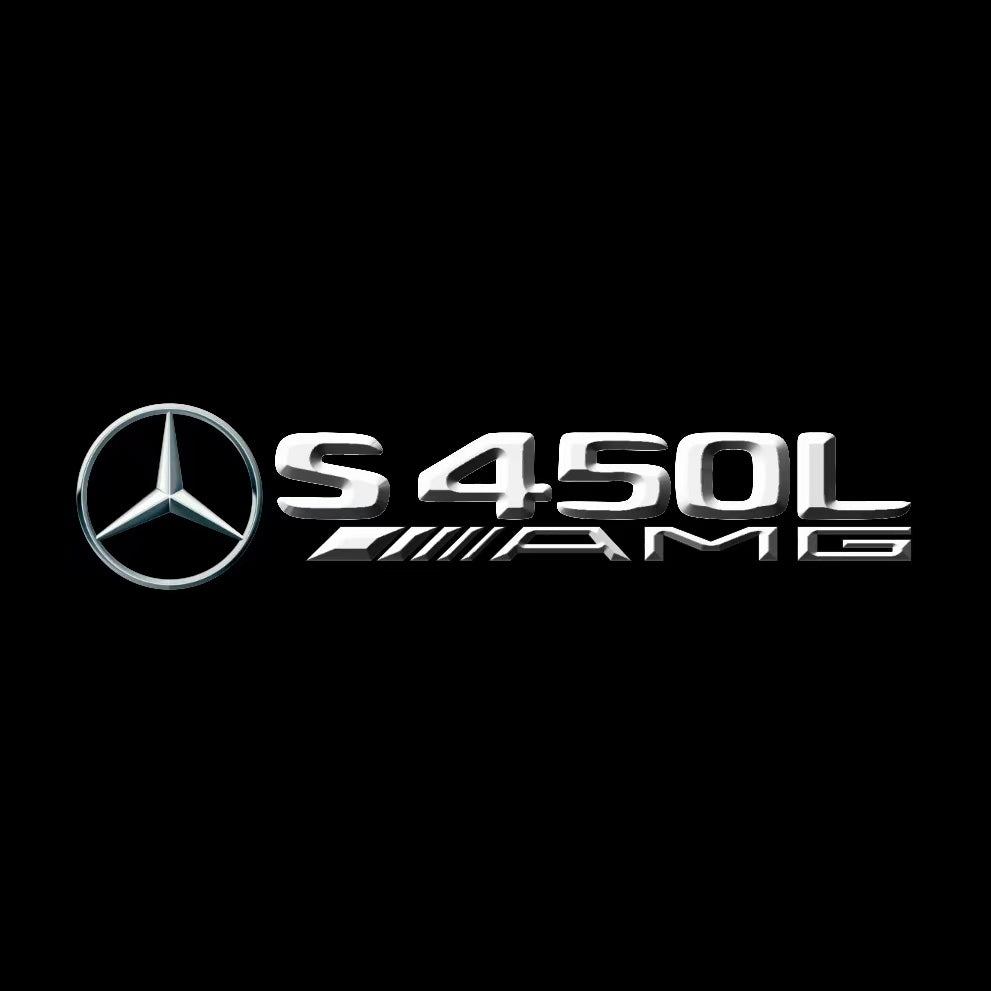 MERCEDES BENZ S 450L LOGO PROJECTOR LIGHTS  (quantity 1 = 1 sets/2 door lights)Nr.03f036