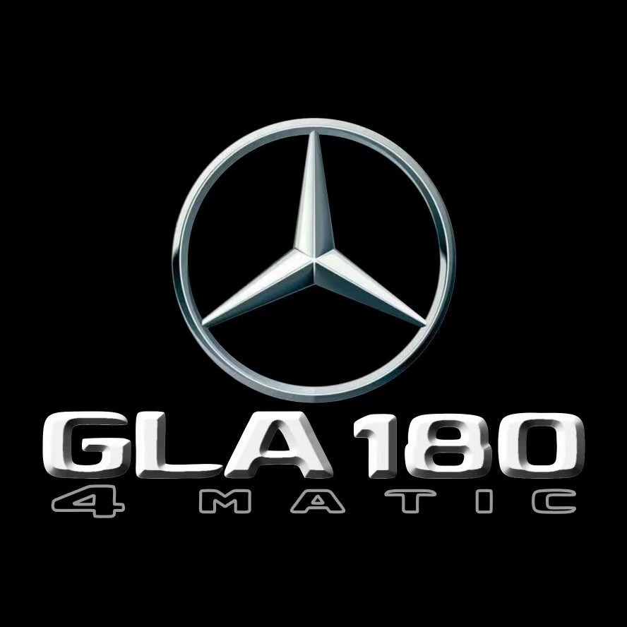MERCEDES BENZ GLA 180 LOGO PROJECTOR LIGHTS  (quantity 1 = 1 sets/2 door lights)Nr.03f013