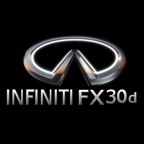 INFINITI  FX30d LOGO PROJECROTR LIGHTS  (quantity 1 = 1 sets/2 door lights)Nr.74A78