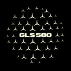 MERCEDES BENZ GLS 580 LOGO PROJECTOR LIGHTS  (quantity 1 = 1 sets/2 door lights)Nr.03f045