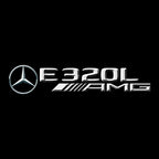 MERCEDES BENZ E 320L AMG LOGO PROJECTOT LIGHTS  (quantity 1 = 1 sets/2 door lights)Nr.03f036