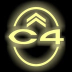 CITROËN C4   LOGO PROJECTOT LIGHTS (quantity 1 = 1 sets/2 door lights) Nr.6024q0t0124