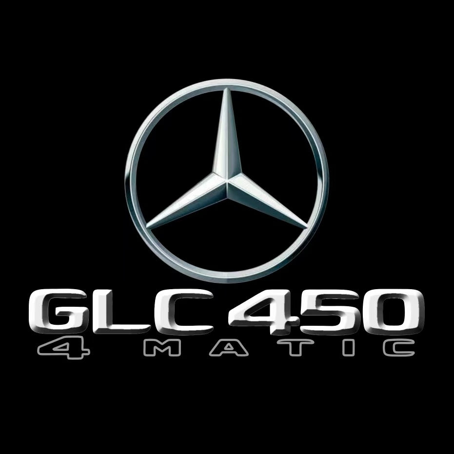 MERCEDES BENZ GLC 450 LOGO PROJECTOR LIGHTS  (quantity 1 = 1 sets/2 door lights)Nr.03f053