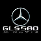 MERCEDES BENZ GLS 580 LOGO PROJECTOR LIGHTS  (quantity 1 = 1 sets/2 door lights)Nr.03f044