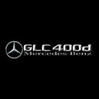 MERCEDES BENZ GLC 400d LOGO PROJECTOR LIGHTS  (quantity 1 = 1 sets/2 door lights)Nr.03f051