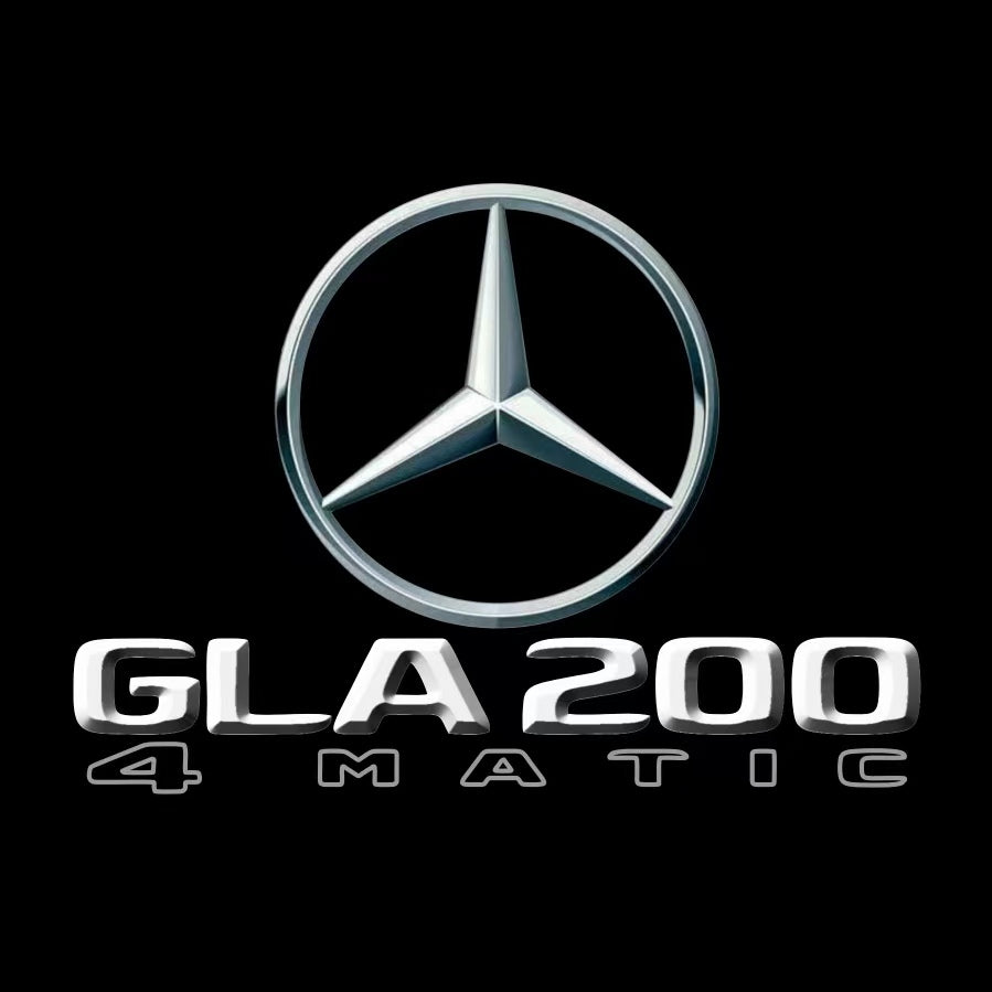 MERCEDES BENZ GLA 200 LOGO PROJECTOR LIGHTS  (quantity 1 = 1 sets/2 door lights)Nr.03f017