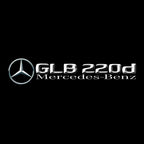 MERCEDES BENZ GLB 220 LOGO PROJECTOR LIGHTS  (quantity 1 = 1 sets/2 door lights)Nr.03f036