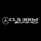 MERCEDES BENZ  CLS 300d AMG LOGO PROJECTOT LIGHTS  (quantity 1 = 1 sets/2 door lights)Nr.03f026