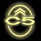 CITROËN C5   LOGO PROJECTOT LIGHTS (quantity 1 = 1 sets/2 door lights) Nr.6024q0t0155