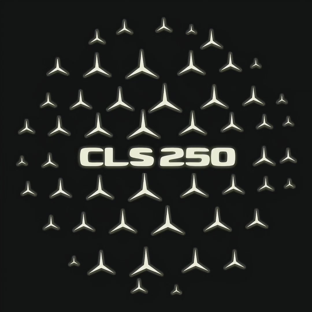 MERCEDES BENZ  CLS 250 LOGO PROJECTOT LIGHTS  (quantity 1 = 1 sets/2 door lights)Nr.03f023