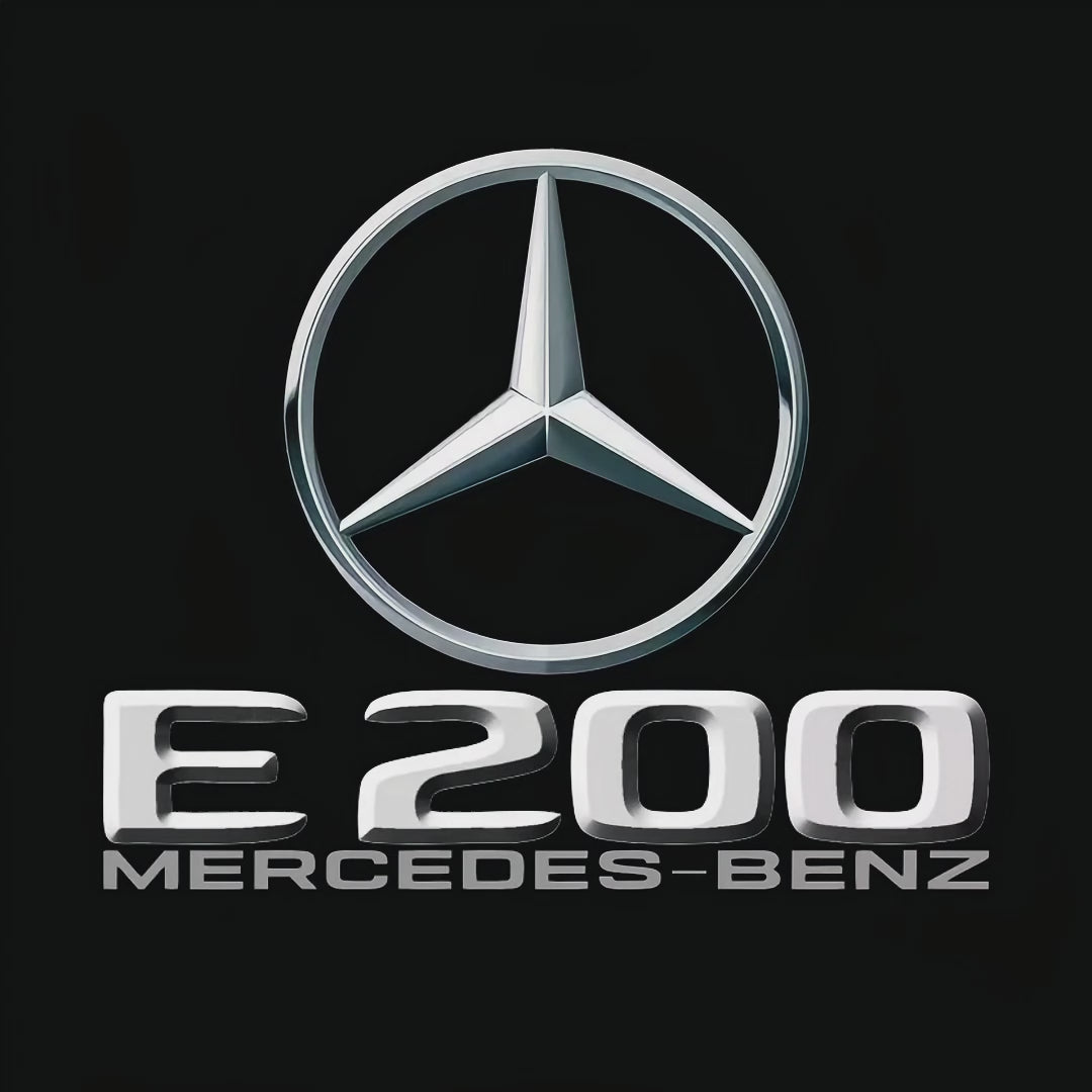 MERCEDES BENZ E 200 LOGO PROJECTOT LIGHTS  (quantity 1 = 1 sets/2 door lights)Nr.03f013
