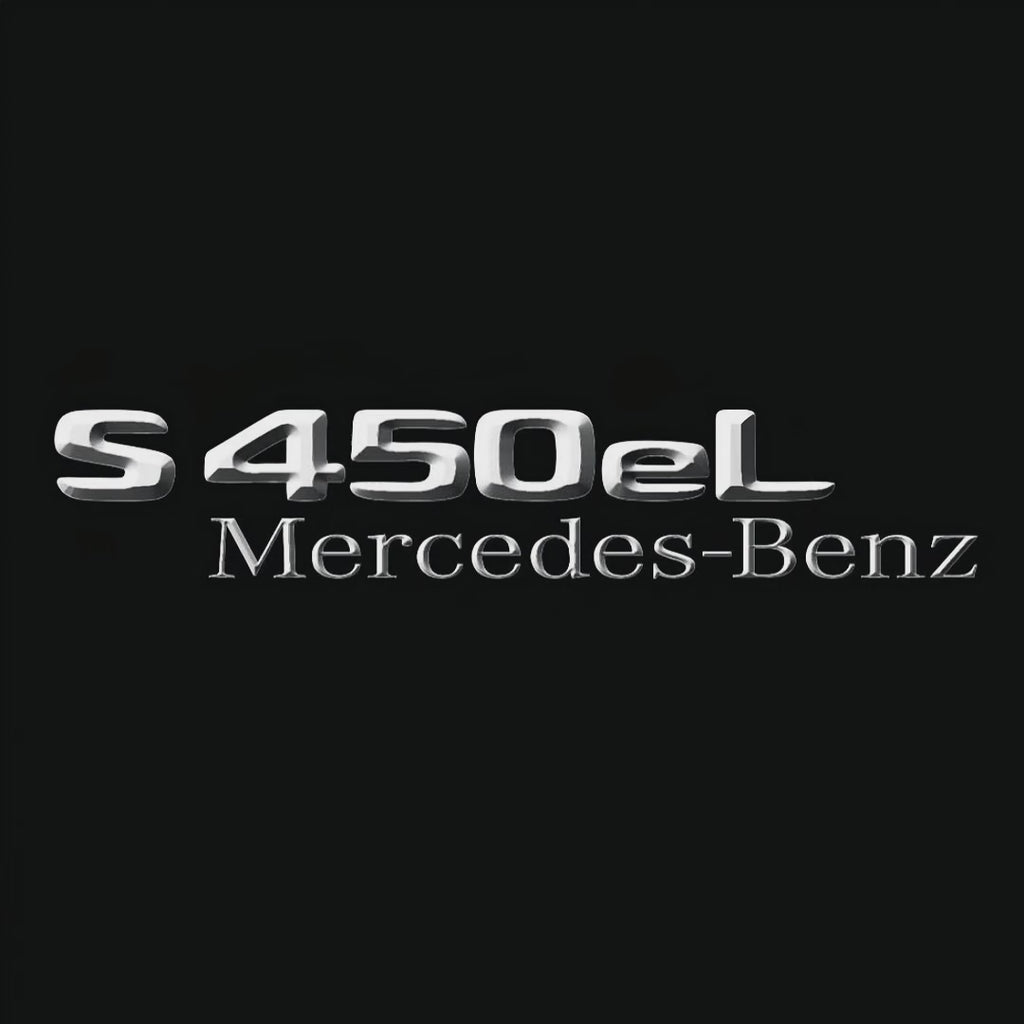 MERCEDES BENZ S 450 LOGO PROJECTOR LIGHTS  (quantity 1 = 1 sets/2 door lights)Nr.03f038
