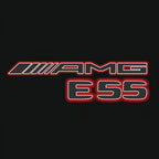 MERCEDES BENZ E55 AMG LOGO PROJECTOT LIGHTS  (quantity 1 = 1 sets/2 door lights)Nr.03f06
