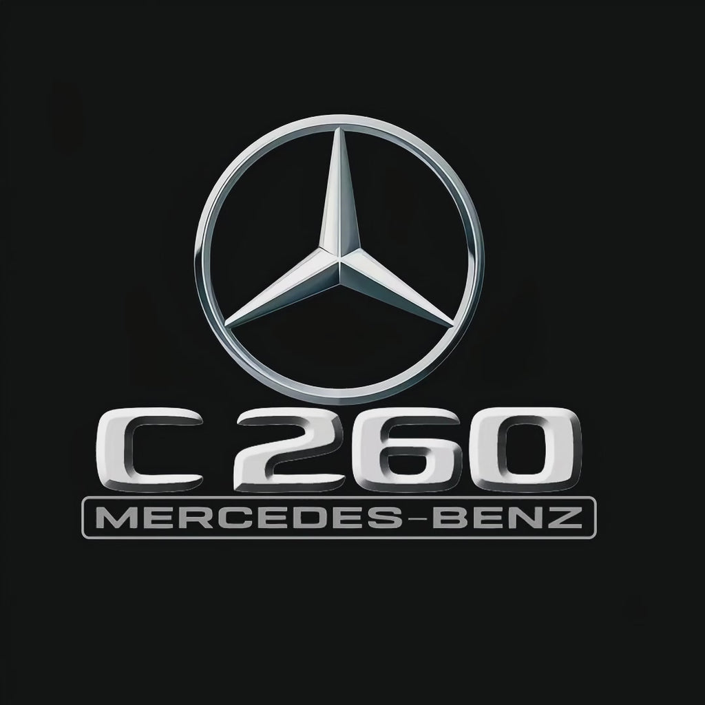 MERCEDES BENZ  C 260 LOGO PROJECTOT LIGHTS  (quantity 1 = 1 sets/2 door lights)Nr.03f030
