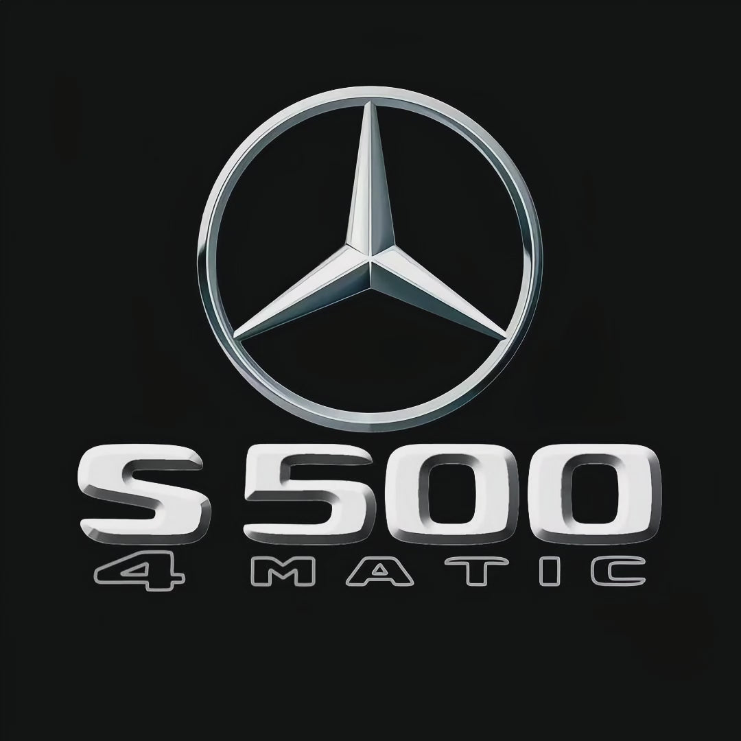 MERCEDES BENZ S 500 LOGO PROJECTOR LIGHTS  (quantity 1 = 1 sets/2 door lights)Nr.03f039
