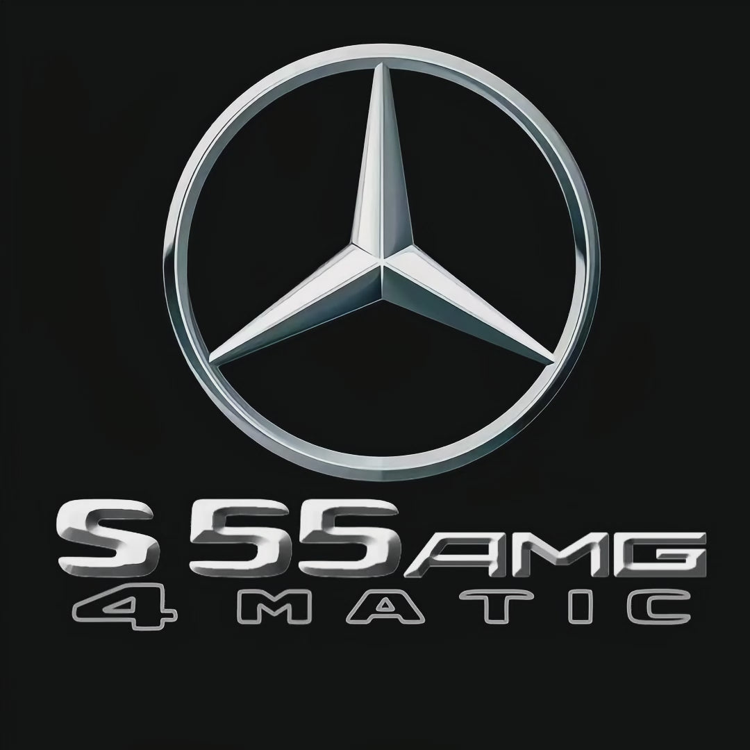 MERCEDES BENZ S 55 AMG LOGO PROJECTOR LIGHTS  (quantity 1 = 1 sets/2 door lights)Nr.03f04