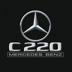 MERCEDES BENZ  C 220 LOGO PROJECTOT LIGHTS  (quantity 1 = 1 sets/2 door lights)Nr.03f024