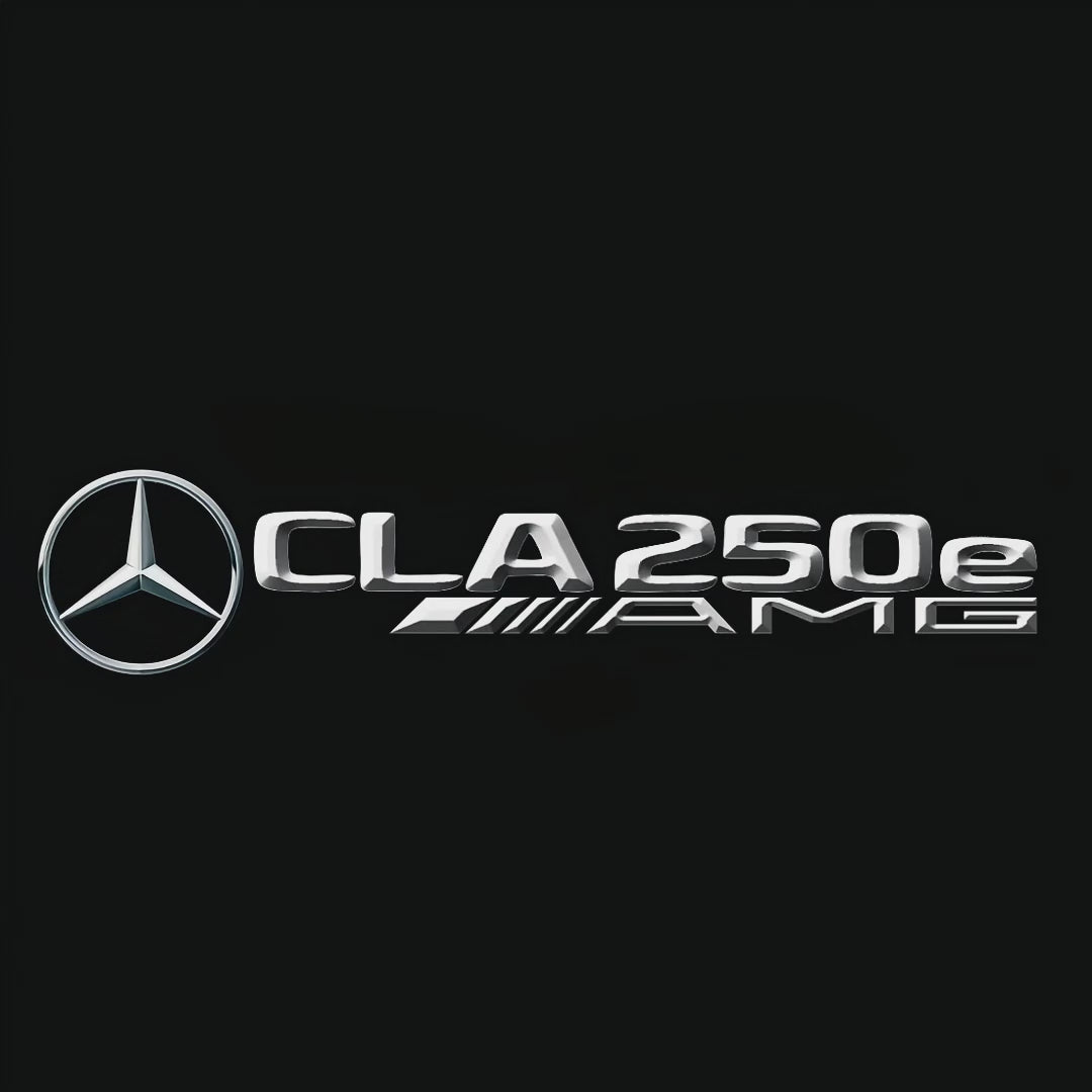 MERCEDES BENZ CLA 250e AMG  LOGO PROJECTOT LIGHTS  (quantity 1 = 1 sets/2 door lights)Nr.03f024