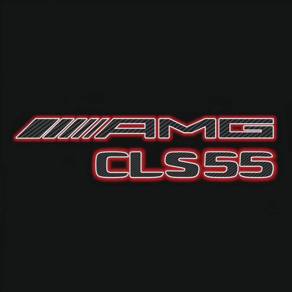 MERCEDES BENZ  CLS 55 AMG  LOGO PROJECTOT LIGHTS  (quantity 1 = 1 sets/2 door lights)Nr.03f011