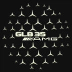 MERCEDES BENZ GLB 35 AMG LOGO PROJECTOR LIGHTS  (quantity 1 = 1 sets/2 door lights)Nr.03f025