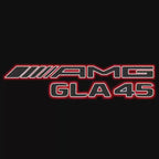 MERCEDES BENZ GLA45 AMG LOGO PROJECTOR LIGHTS  (quantity 1 = 1 sets/2 door lights)Nr.03f011