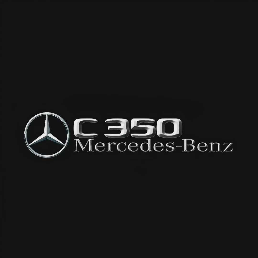 MERCEDES BENZ  C 350 AMG LOGO PROJECTOT LIGHTS  (quantity 1 = 1 sets/2 door lights)Nr.03f042