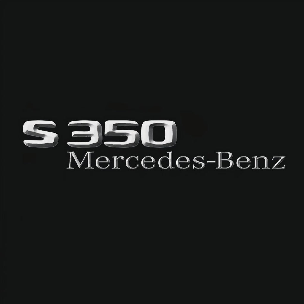 MERCEDES BENZ S 350 LOGO PROJECTOR LIGHTS  (quantity 1 = 1 sets/2 door lights)Nr.03f029