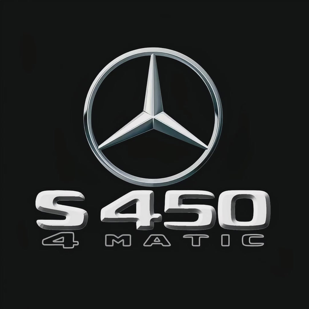 MERCEDES BENZ S 450 LOGO PROJECTOR LIGHTS  (quantity 1 = 1 sets/2 door lights)Nr.03f035