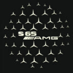 MERCEDES BENZ S 65 AMG LOGO PROJECTOR LIGHTS  (quantity 1 = 1 sets/2 door lights)Nr.03f015