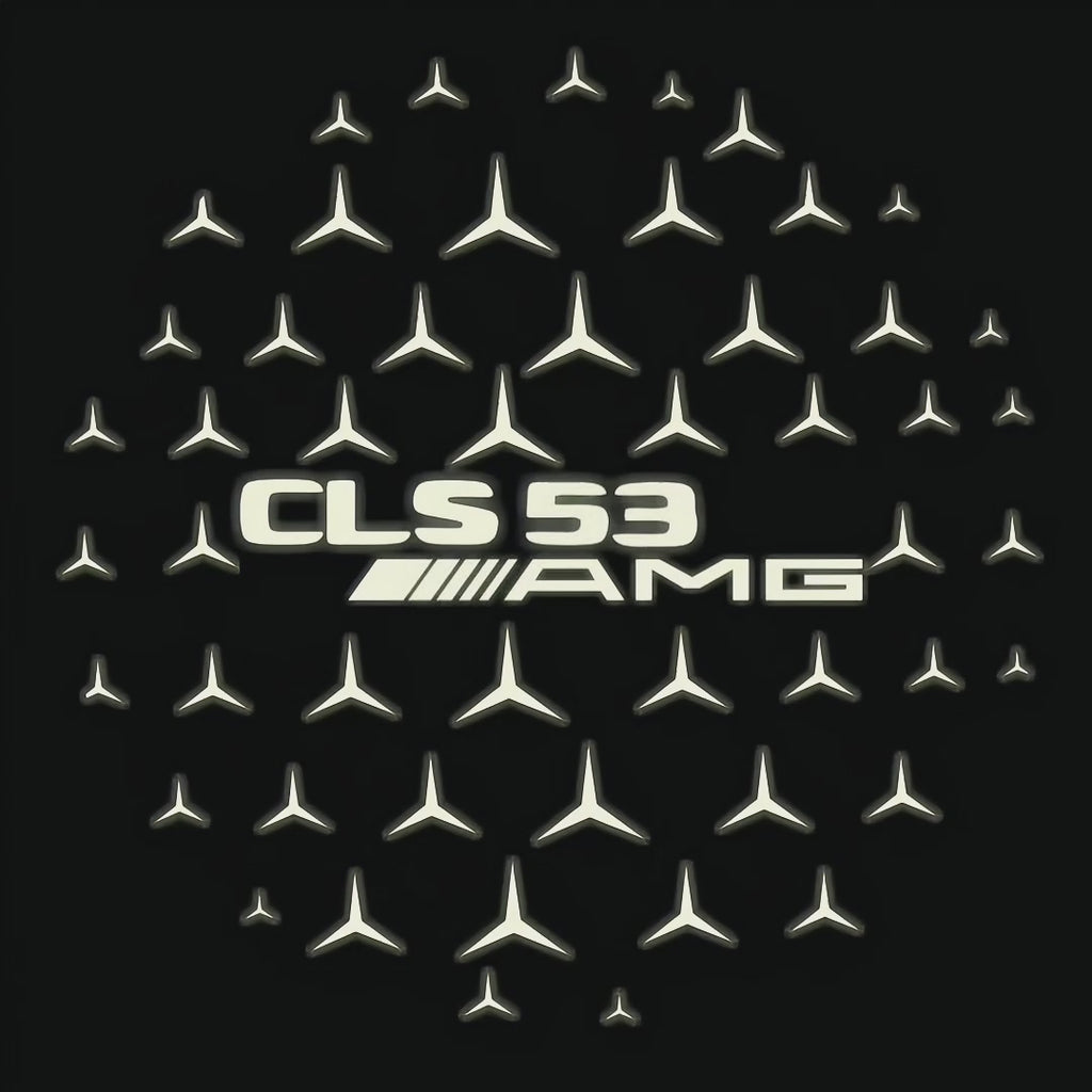 MERCEDES BENZ  CLS 53 AMG LOGO PROJECTOT LIGHTS  (quantity 1 = 1 sets/2 door lights)Nr.03f05