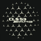 MERCEDES BENZ  CLS 53 AMG LOGO PROJECTOT LIGHTS  (quantity 1 = 1 sets/2 door lights)Nr.03f05