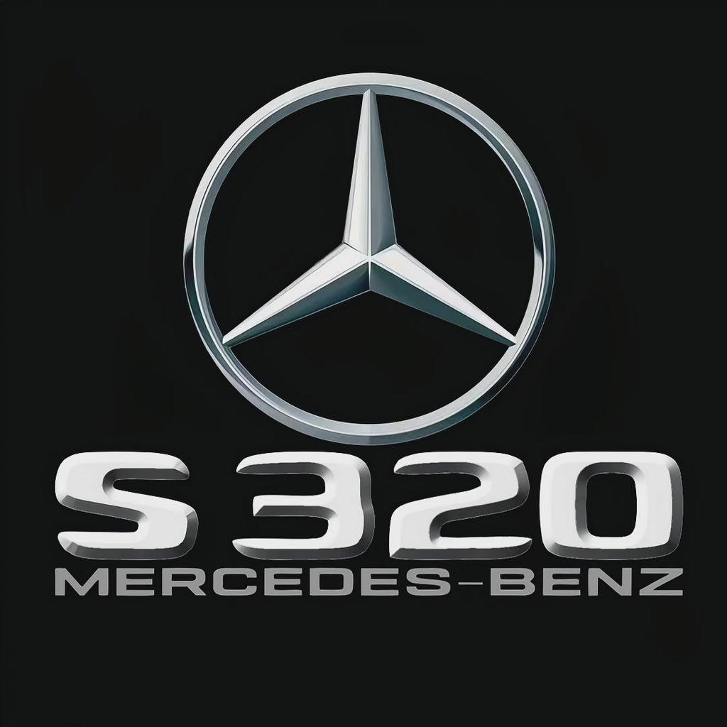 MERCEDES BENZ S 320 LOGO PROJECTOR LIGHTS  (quantity 1 = 1 sets/2 door lights)Nr.03f022