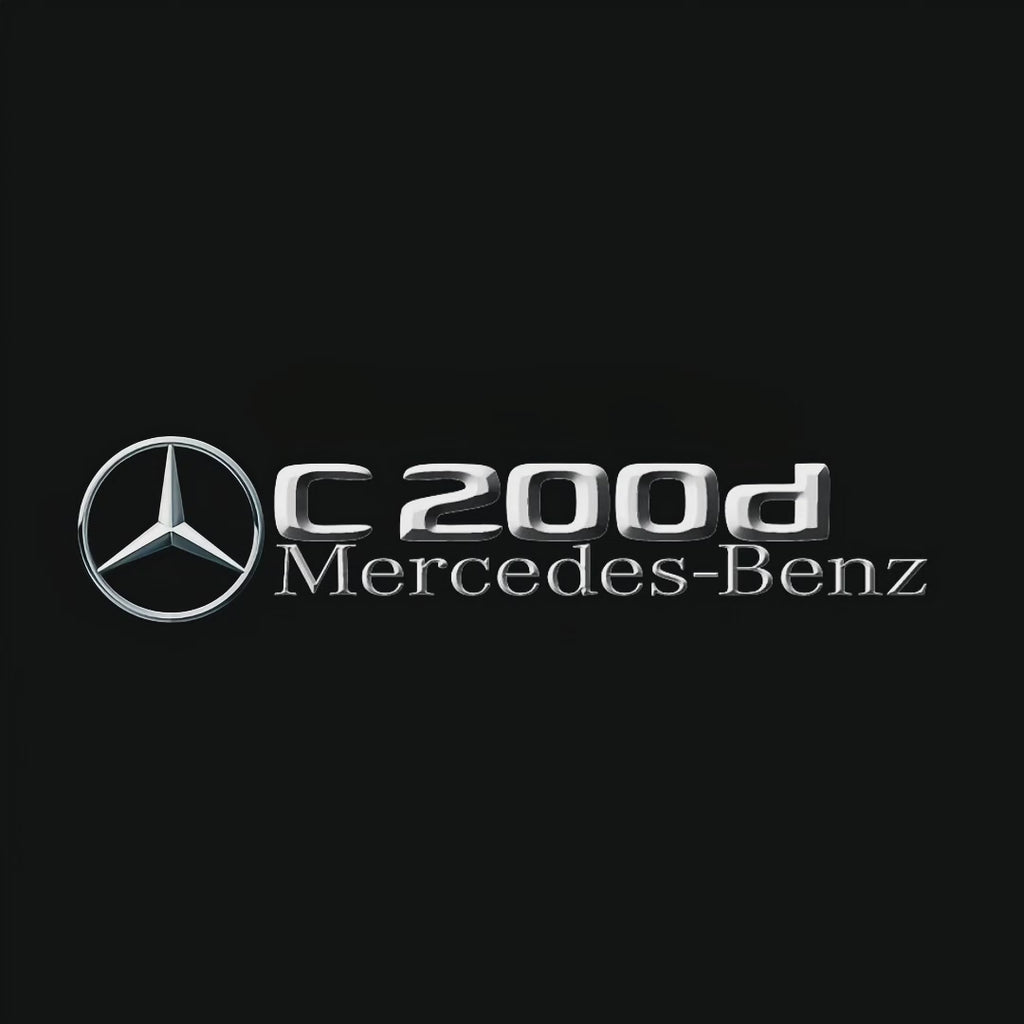 MERCEDES BENZ  C 200d AMG LOGO PROJECTOT LIGHTS  (quantity 1 = 1 sets/2 door lights)Nr.03f023