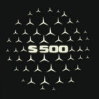 MERCEDES BENZ S 500 LOGO PROJECTOR LIGHTS  (quantity 1 = 1 sets/2 door lights)Nr.03f041