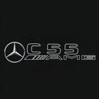 MERCEDES BENZ  C55 AMG LOGO PROJECTOT LIGHTS  (quantity 1 = 1 sets/2 door lights)Nr.03f09