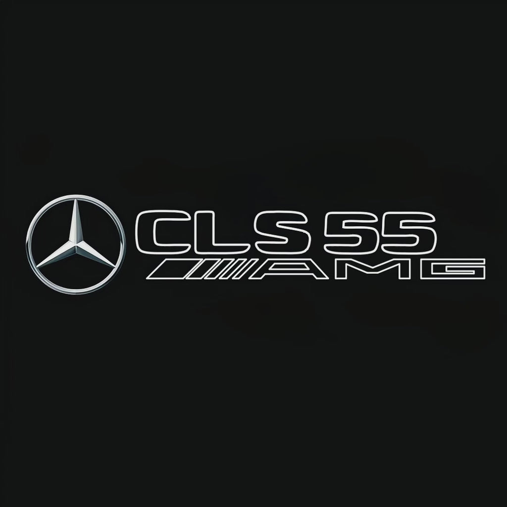 MERCEDES BENZ  CLS 55 AMG LOGO PROJECTOT LIGHTS  (quantity 1 = 1 sets/2 door lights)Nr.03f09