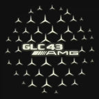 MERCEDES BENZ GLC 43 AMG LOGO PROJECTOR LIGHTS  (quantity 1 = 1 sets/2 door lights)Nr.03f028