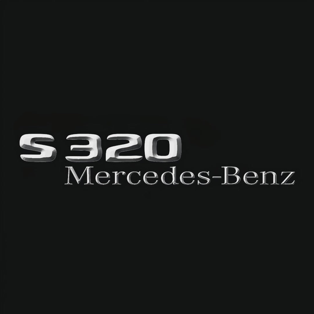 MERCEDES BENZ S 320 LOGO PROJECTOR LIGHTS  (quantity 1 = 1 sets/2 door lights)Nr.03f025