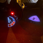 فولفو LOGO PROJECROTR أضواء Nr.41 (الكمية 1 = 2 شعار فيلم / 2 أضواء الباب)