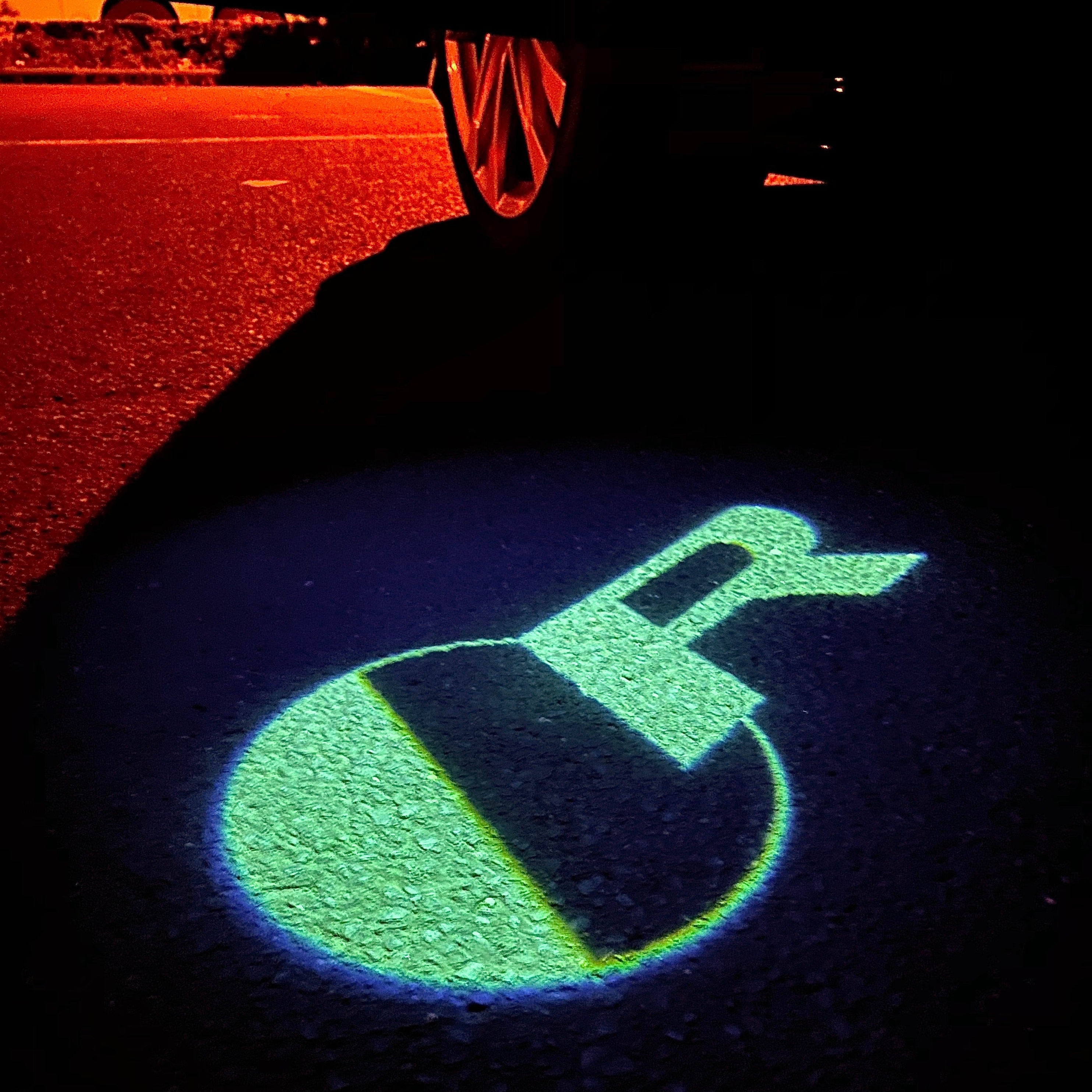 جاكوار LOGO PROJECROTR أضواء Nr.36 (الكمية 1 = 1 مجموعات / 2 أضواء الباب)