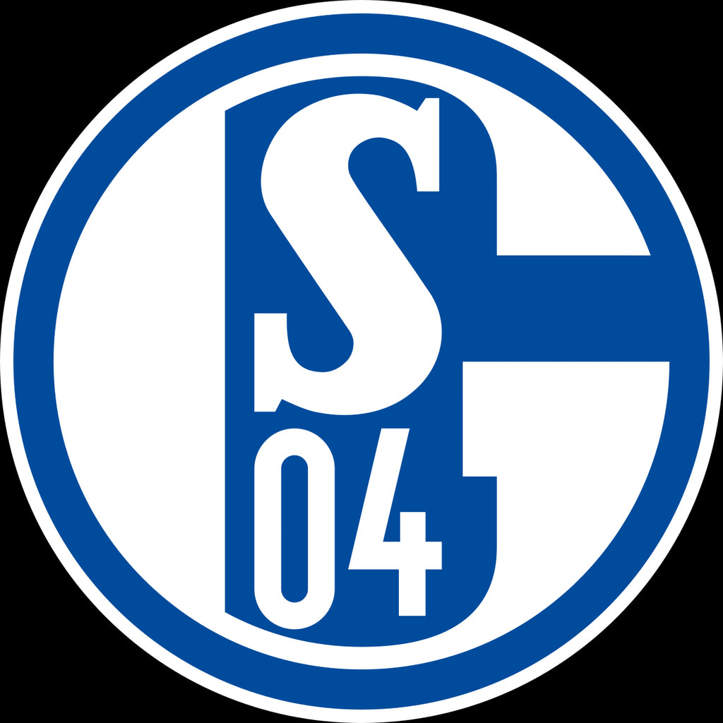 Football CLUB  SCHALKE 04  Logo door lights Nr.230  (quantity 1 = 2 Logo Films /2 door lights）