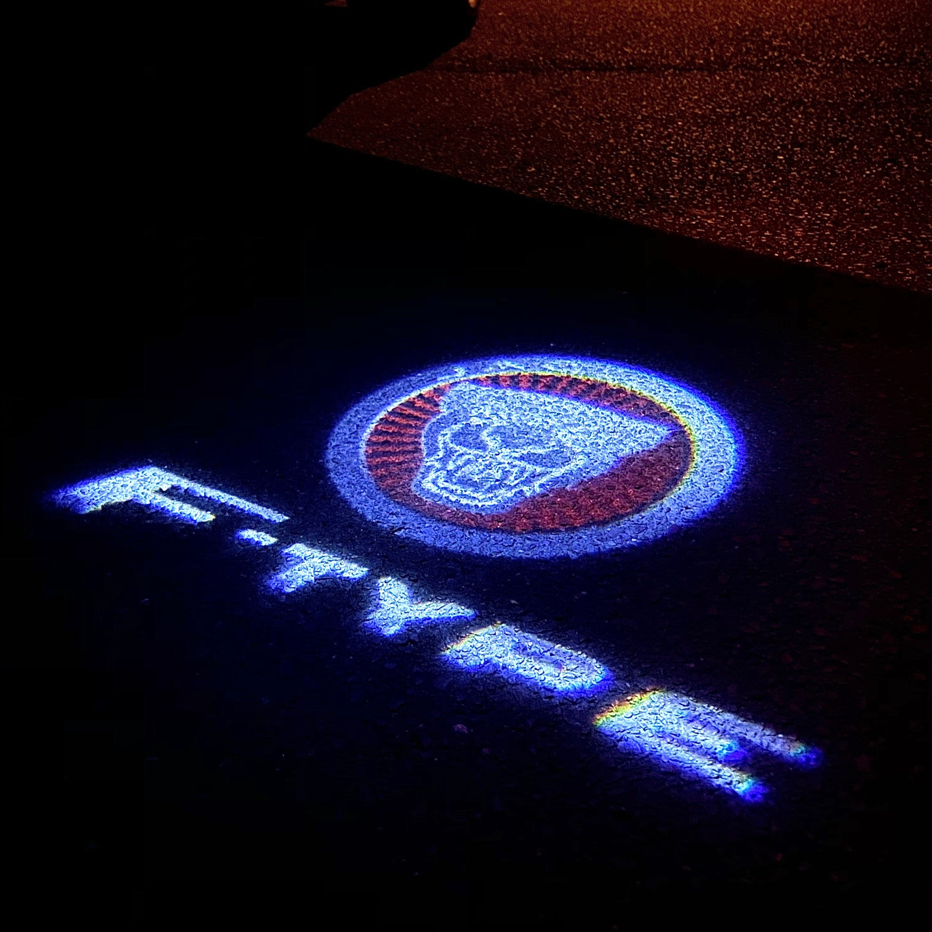 JAGUAR LOGO مشروع الاضواء رقم 131 (الكمية 1 = 1 مجموعة / 2 أضواء للباب 2)