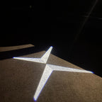 أضواء بروجكتور شعار فولفو رقم 70 (الكمية 1 = 2 شعار فيلم / 2 مصباح باب)